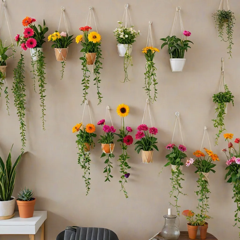 Kwiaty na ścianie w małych mieszkaniach – jak oszczędzać przestrzeń?