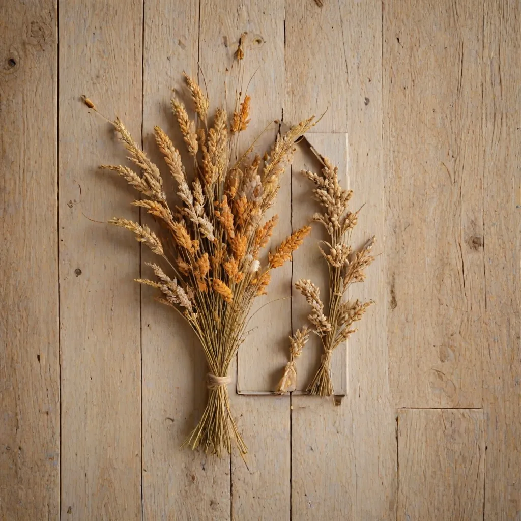 Dekoracje ścienne z suszonych kwiatów – rustykalny urok w Twoim domu