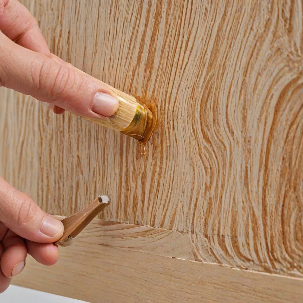 Jak przykleić drewno do ściany?