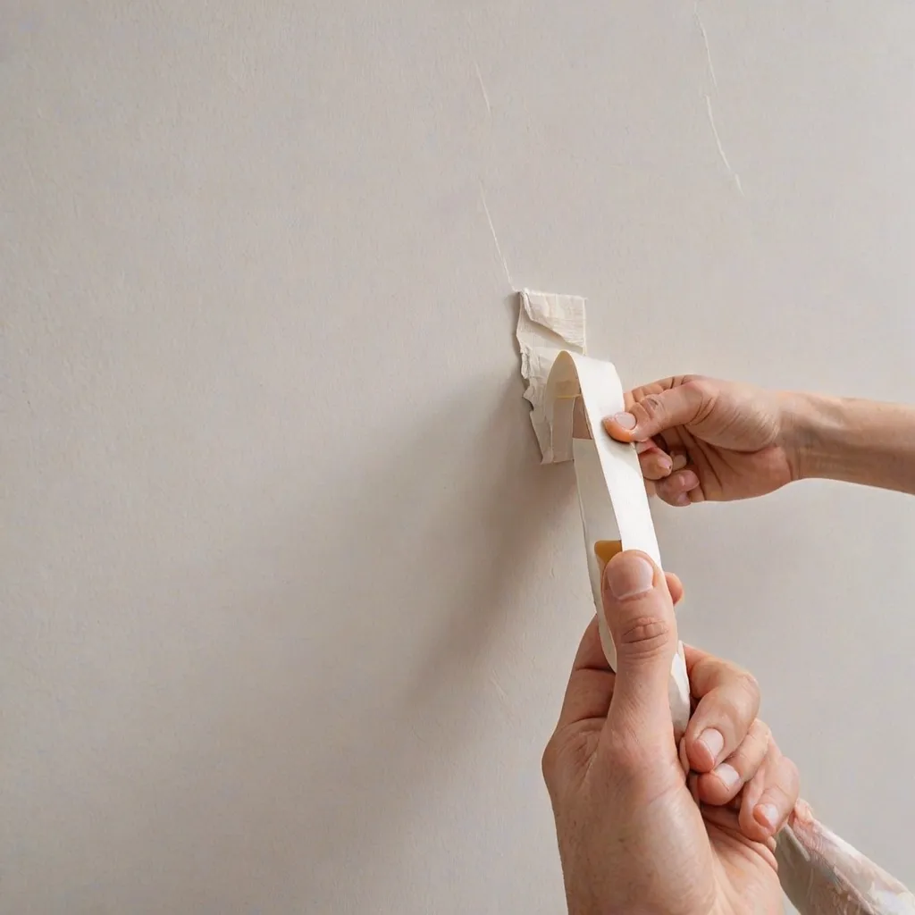 Jak odkleić taśmę dwustronną ze ściany?