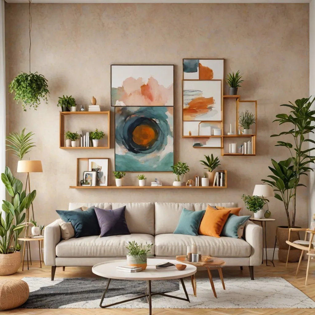 Co na ściany w salonie?