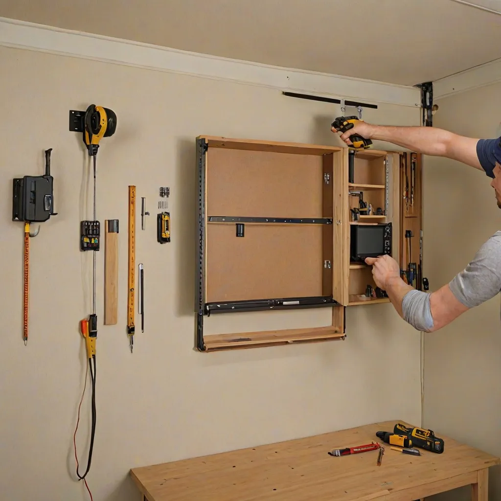 Jak zamontować szafę RTV do ściany