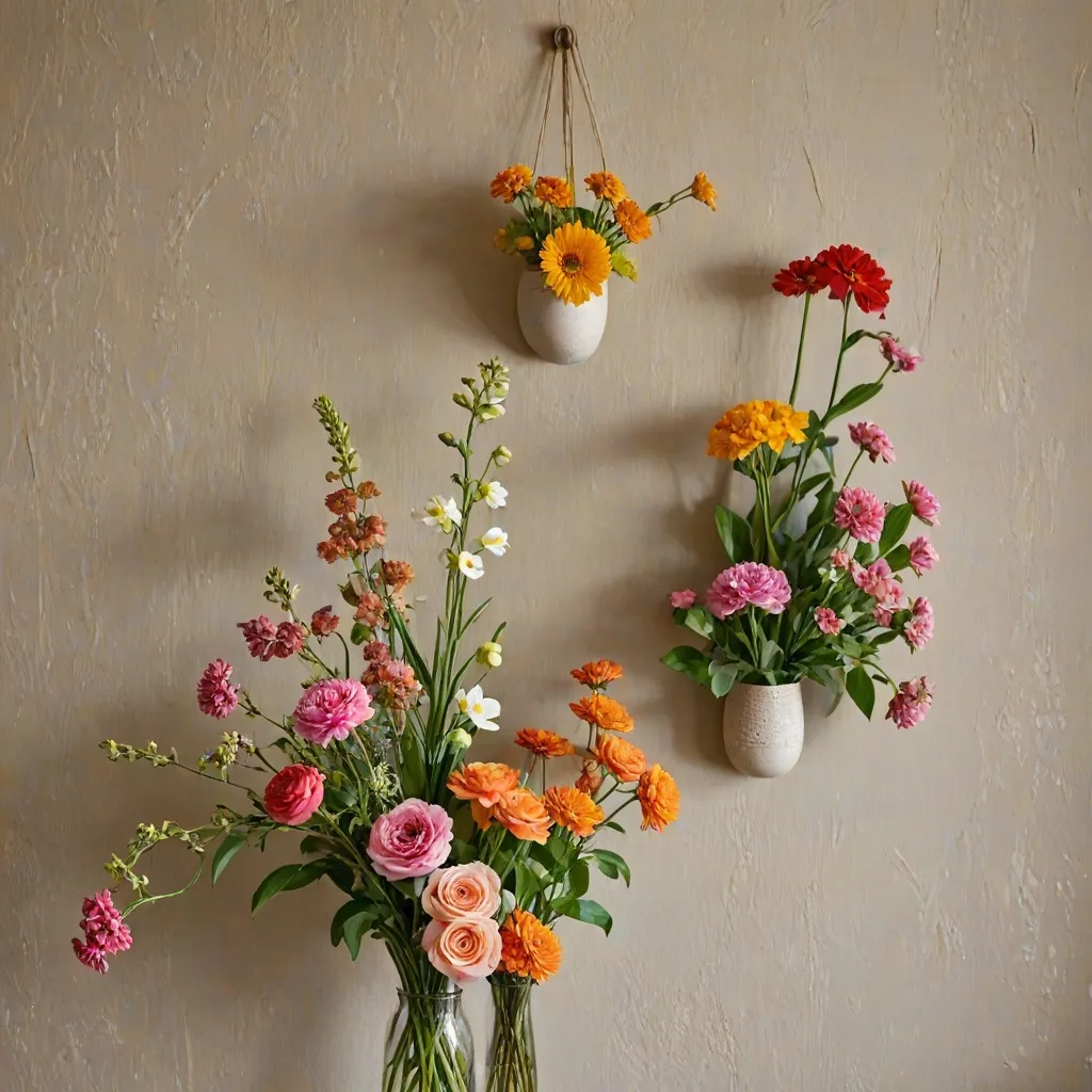 Kwiaty na ścianie w małych mieszkaniach – jak oszczędzać przestrzeń?