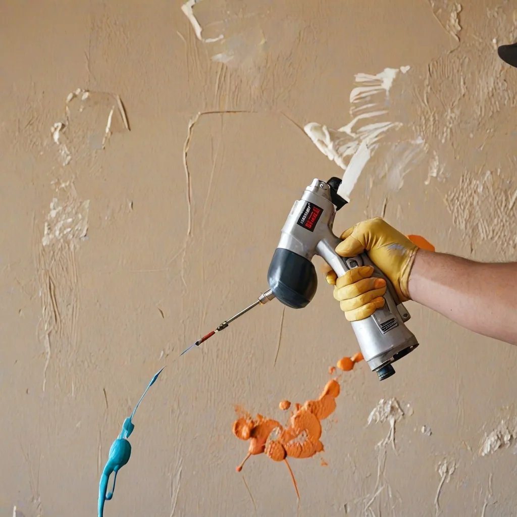 Jak malować ściany pistoletem?