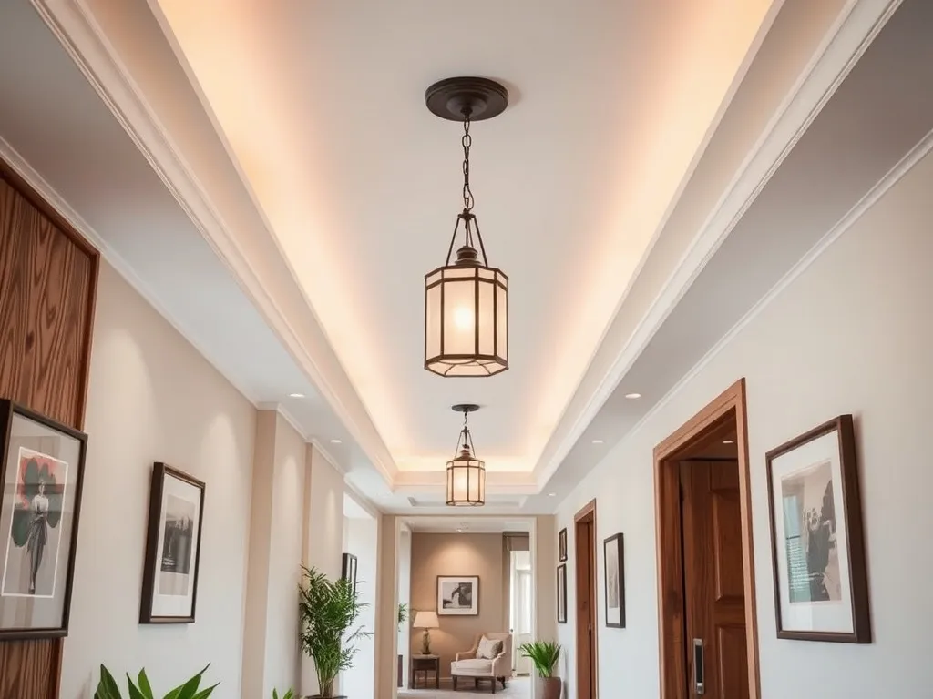 Co na sufit w korytarzu? Sprawdź najlepsze pomysły i inspiracje