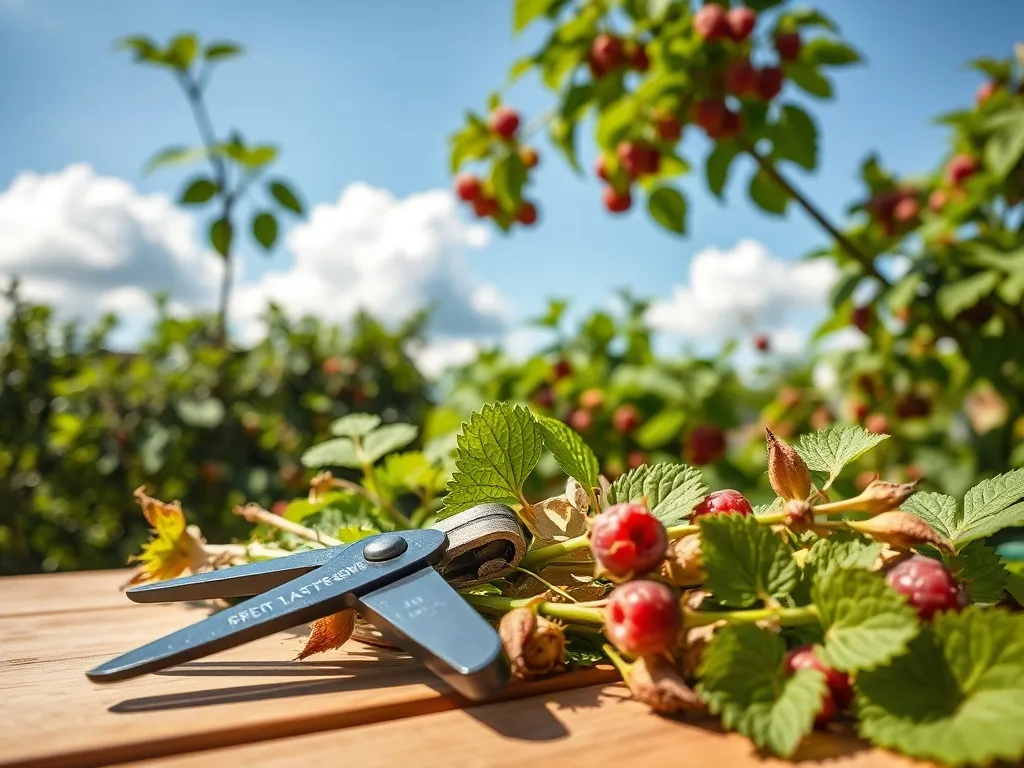Jak przycinać maliny? Praktyczny przewodnik dla ogrodników