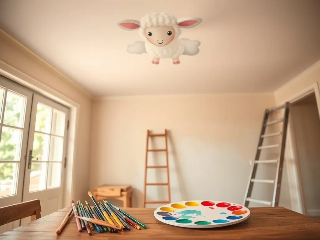Jak zrobić baranek na suficie? Praktyczny przewodnik krok po kroku
