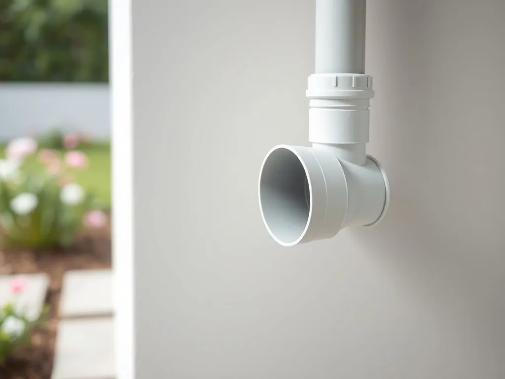 Jaką powinna być odległość rury spustowej od ściany?