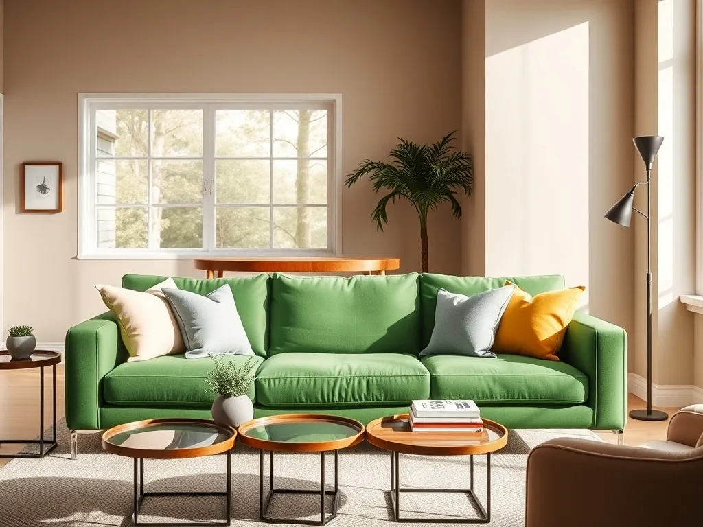 Jaki kolor ścian do zielonej kanapy? Sprawdź nasze inspiracje!