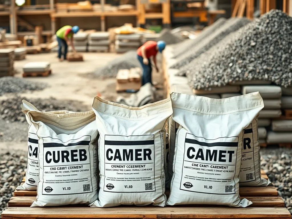 Jaki cement do krawężników? Wybór idealnego materiału budowlanego