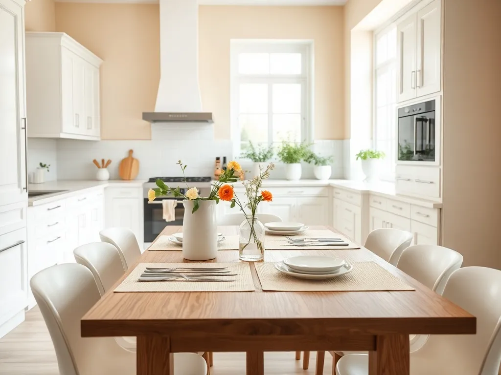 Jaki kolor ścian do białych mebli w kuchni? Sprawdź nasze porady!