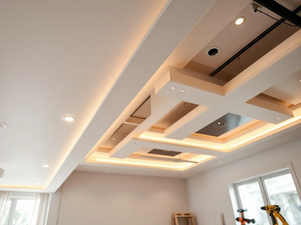 Jak wykonać sufit podwieszany wielopoziomowy? Praktyczny poradnik