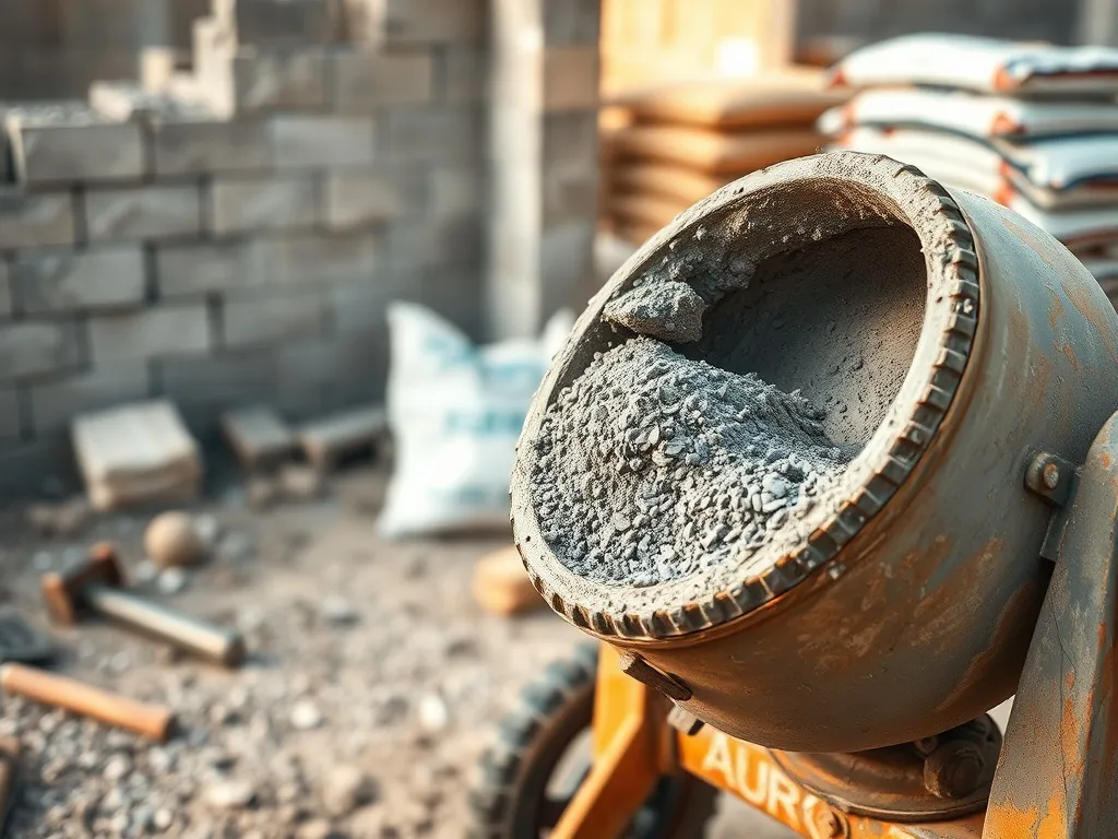 Jaki cement do mixokreta? Sprawdź najlepsze opcje!