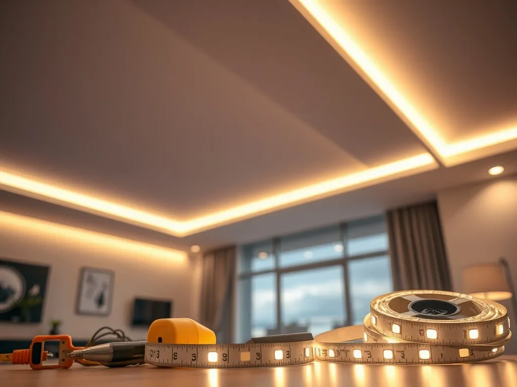 Jak założyć ledy na suficie? Praktyczny przewodnik krok po kroku