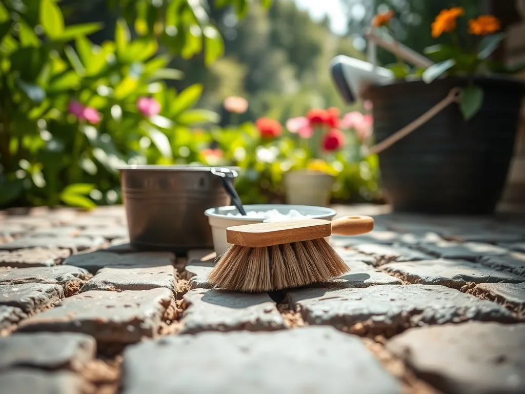 Czym czyścić kostkę brukową z cementu? Sprawdzone metody i porady