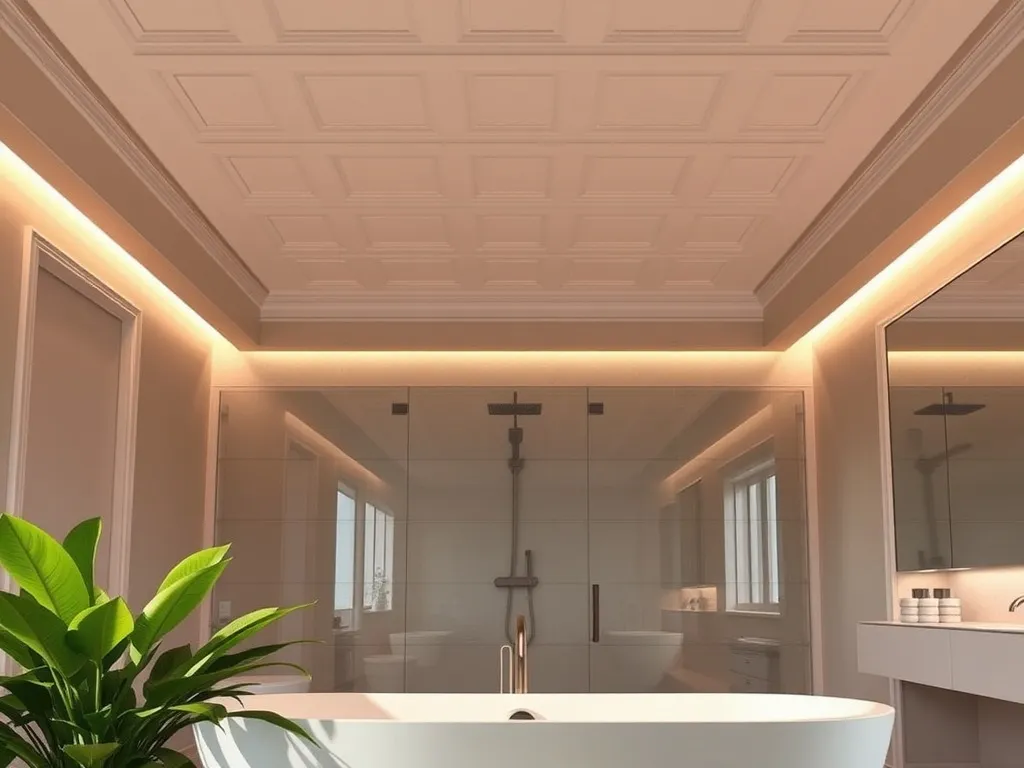 Co na sufit do łazienki? Przewodnik po najlepszych rozwiązaniach