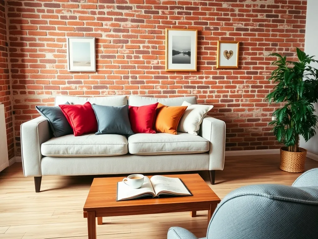 Jaki kolor ścian do czerwonej cegły? Sprawdź nasze porady!