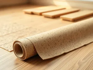 Podkład korkowy pod panele i deski podłogowe – zalety i zastosowanie