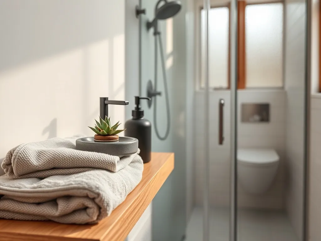 Mała łazienka z prysznicem i WC - aranżacje i porady