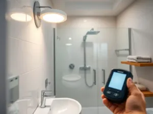 Ile lumenów do łazienki 4m2?