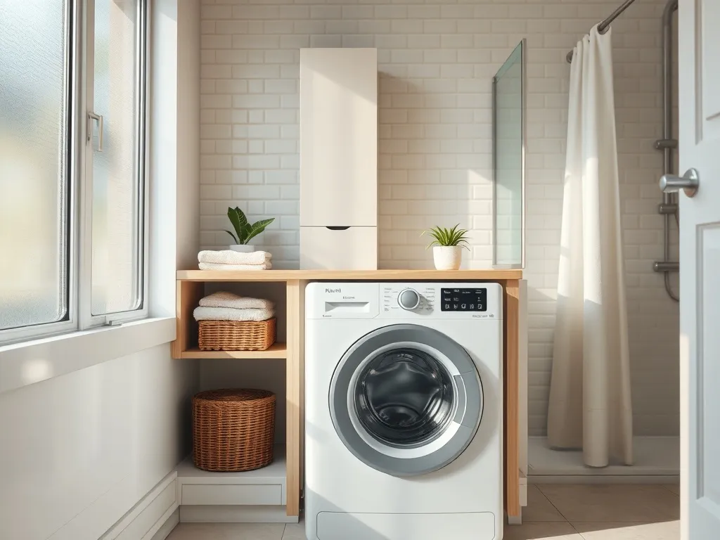 Pralka w małej łazience – jak ją ustawić, by zaoszczędzić miejsce?