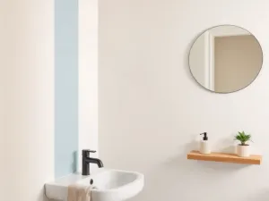 Jaki kolor ścian w małej łazience?