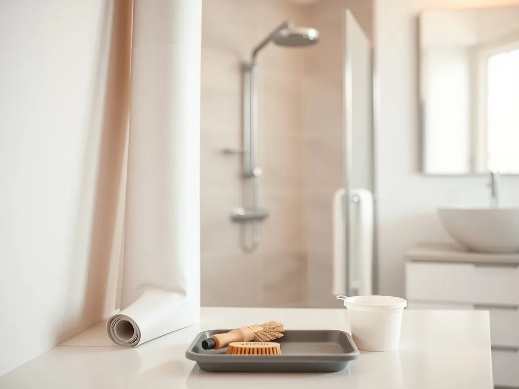 Jak położyć tapetę w łazience? Poradnik krok po kroku