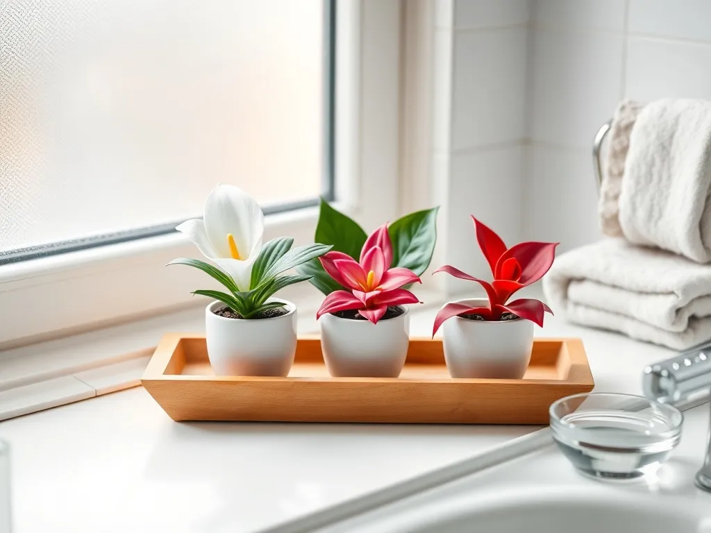 Kwiaty do łazienki z małym oknem – które wybrać?