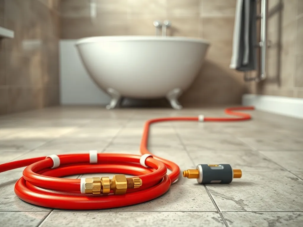 Jak wykonać ogrzewanie podłogowe w łazience?