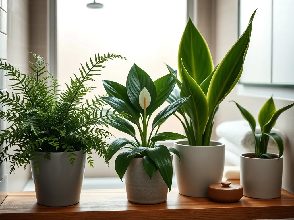 Rośliny pochłaniające wilgoć do łazienki - które warto mieć?