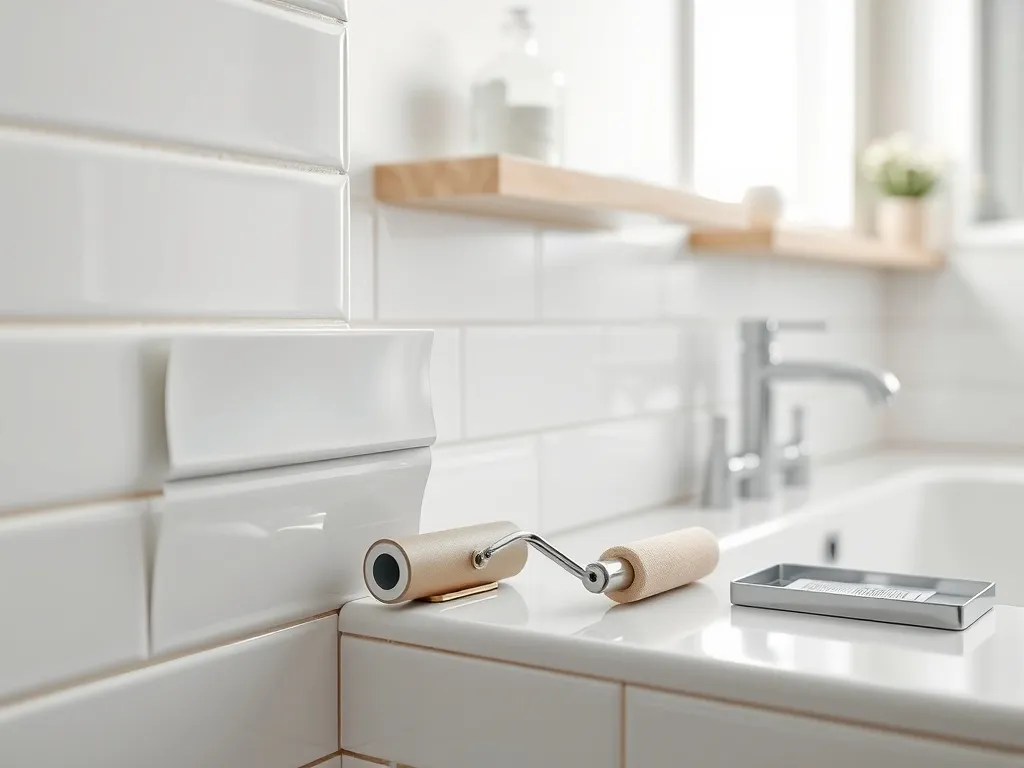 Tapeta na płytki łazienkowe – jak ją wybrać i zamocować?