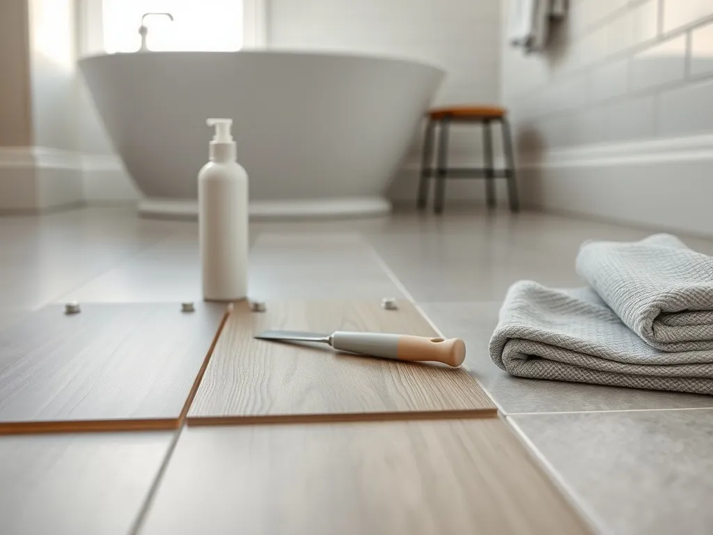 Podłoga w łazience – materiały, montaż i pielęgnacja