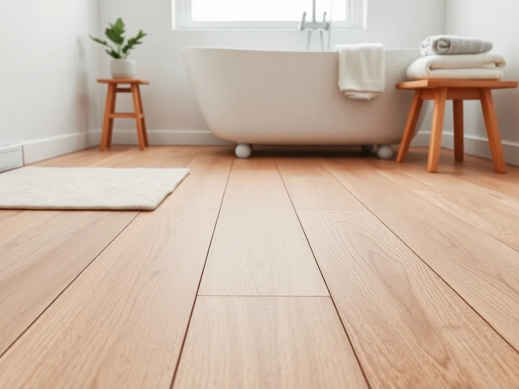 Co na podłogę do łazienki zamiast płytek?