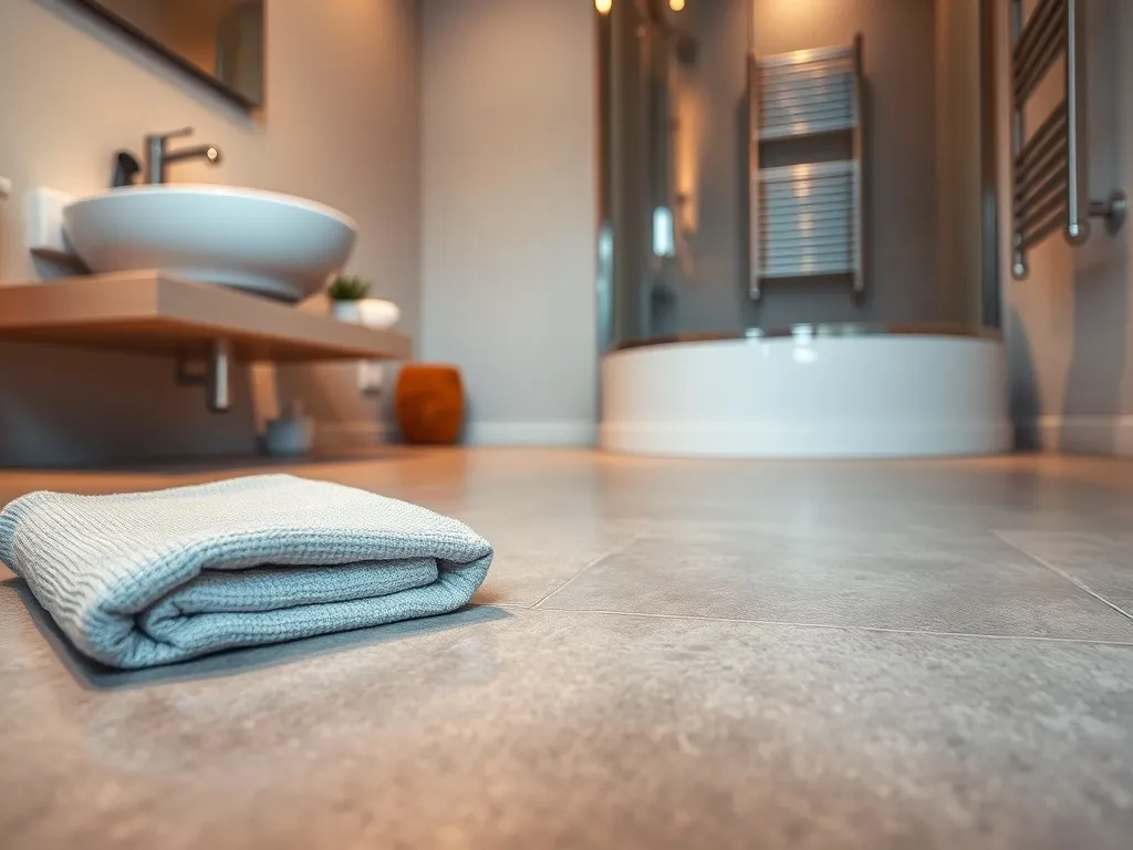 Ogrzewanie podłogowe w małej łazience – jak je zaplanować?