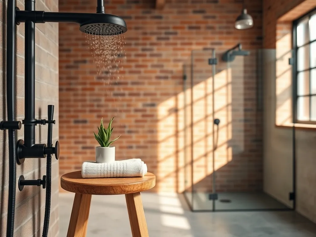 Łazienka loft z prysznicem – inspiracje i aranżacje