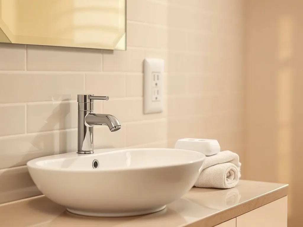 Wysokość gniazdka przy umywalce – jaka powinna być?