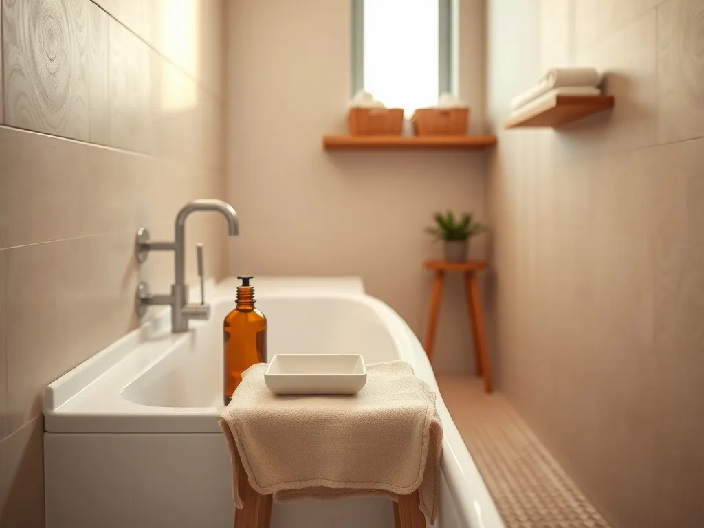 Mała łazienka w bloku z wanną – inspiracje