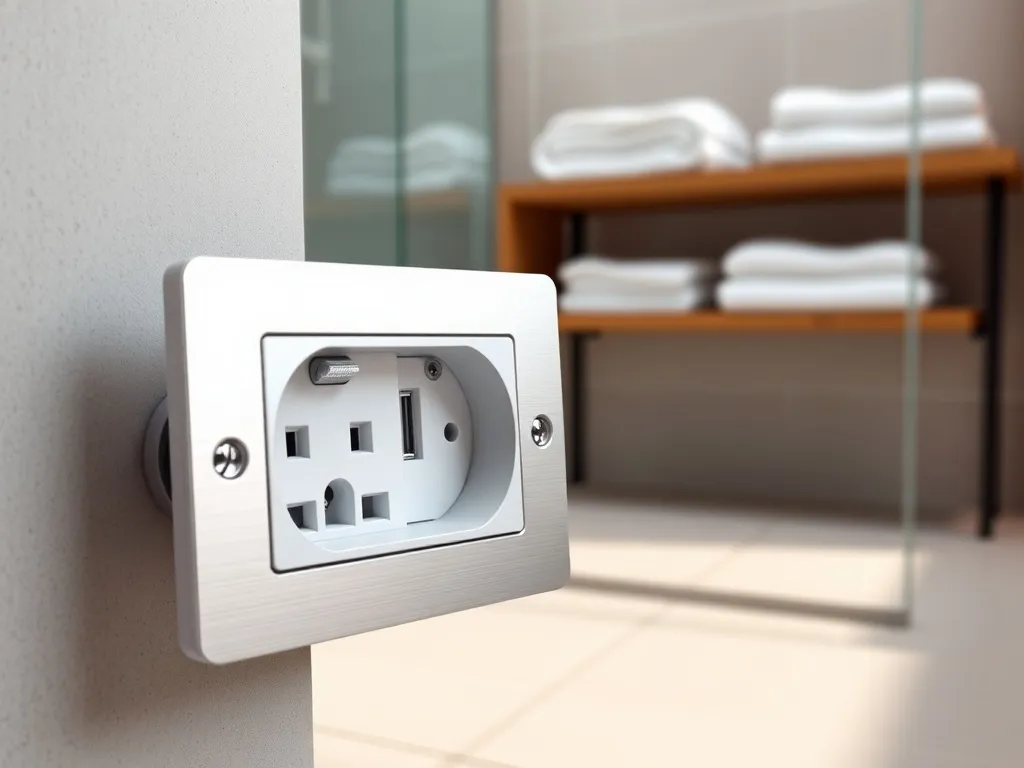 Nowoczesne gniazdka do łazienki – jak wybrać?