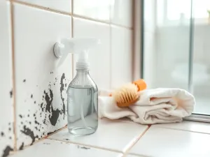 Grzyb w łazience pod prysznicem - jak go skutecznie usunąć?