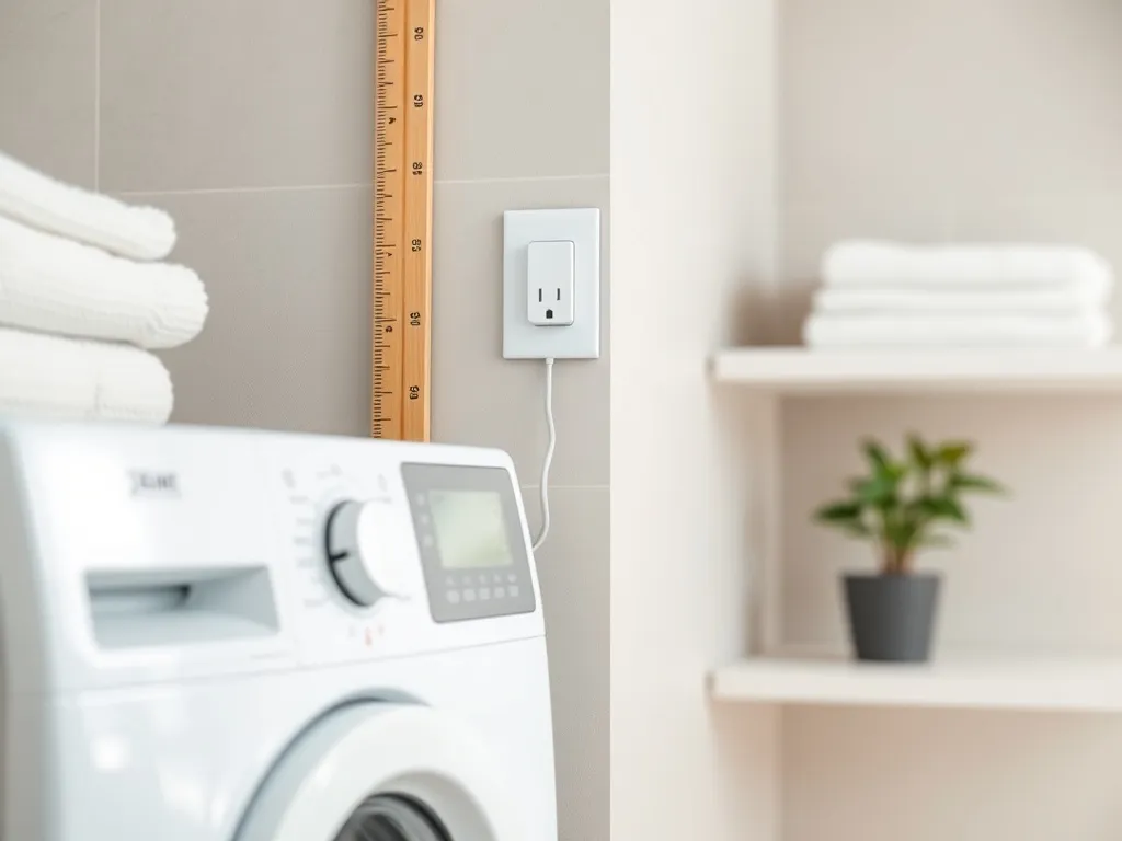 Wysokość gniazdka do pralki – jaka powinna być?