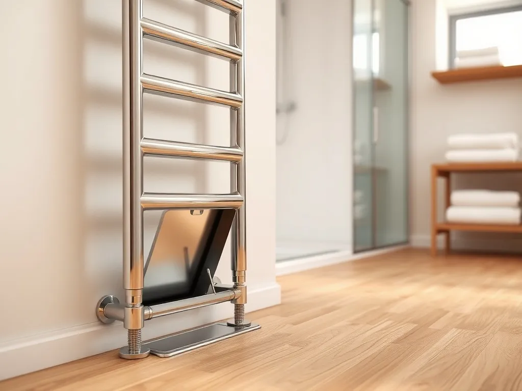 Grzejnik w łazience przy podłogówce – jak dobrać i zamontować?